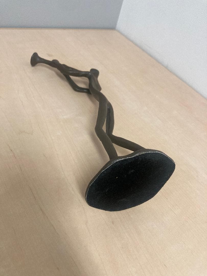 楽器奏者の彫刻（鉄製）4体セット