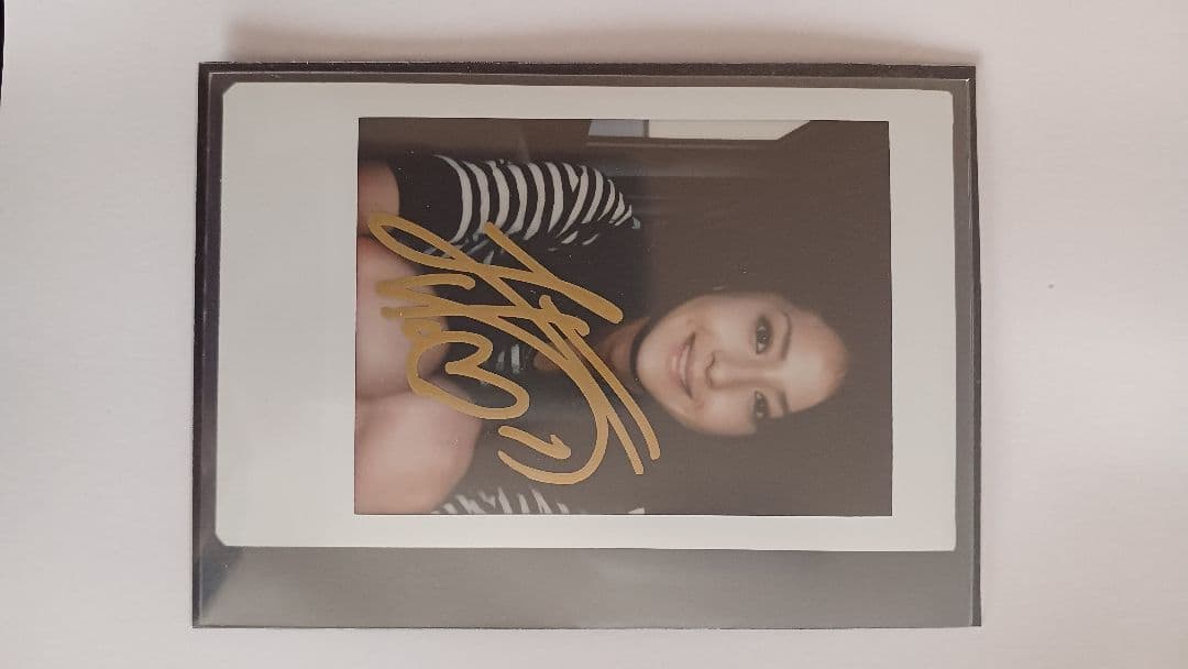 ☆ 仮面ライダー電王 野上愛理 (松本若菜) サインにスレ有 生チェキ