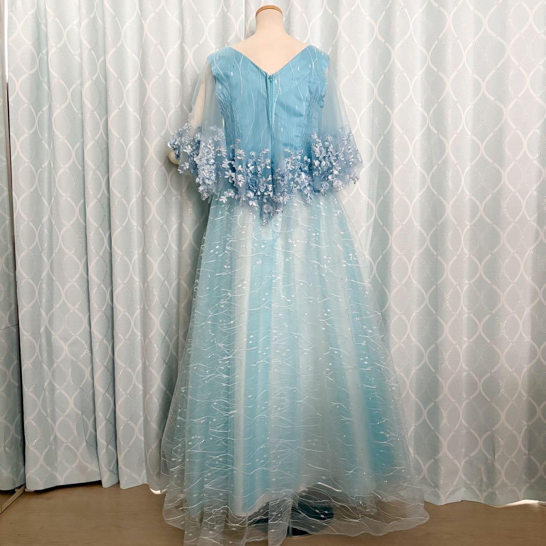 【新品未使用】カラオケ 演奏会 発表会 水色ドレス