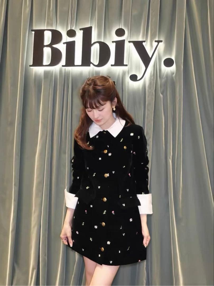 タグ付き新品 bibiy B. STARRY JACKET DRESS 刺繍 - メルカリ