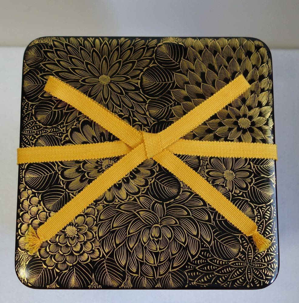 未使用 輪島塗 沈金菊文様 四段重箱 - メルカリ