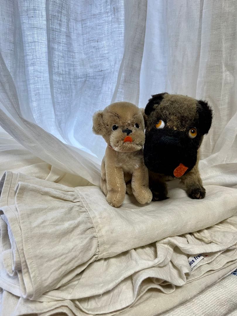 ヴィンテージ アンティーク ドッグ テディドッグ ファーネル