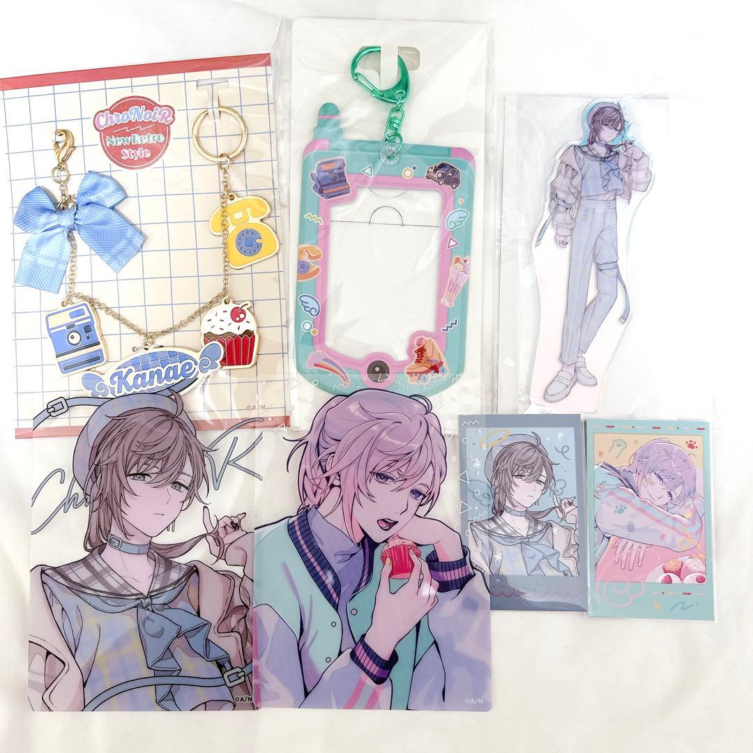 ChroNoiR ニューレトロスタイル オーロラ缶バッジ 葛葉 叶 ニュー