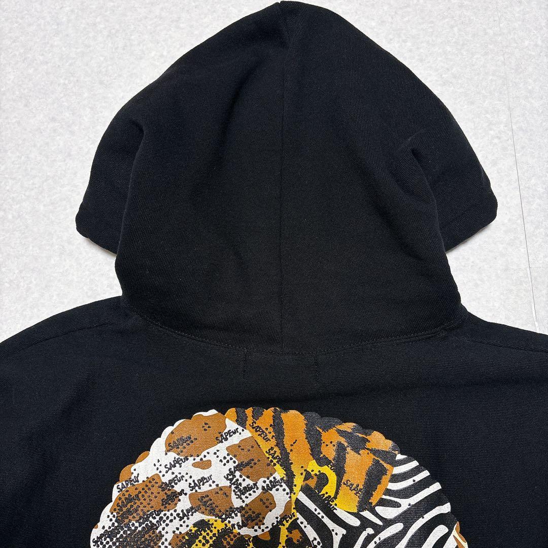 ⭐人気商品⭐サプール ロッドマン コラボ パーカー サファリ L 黒