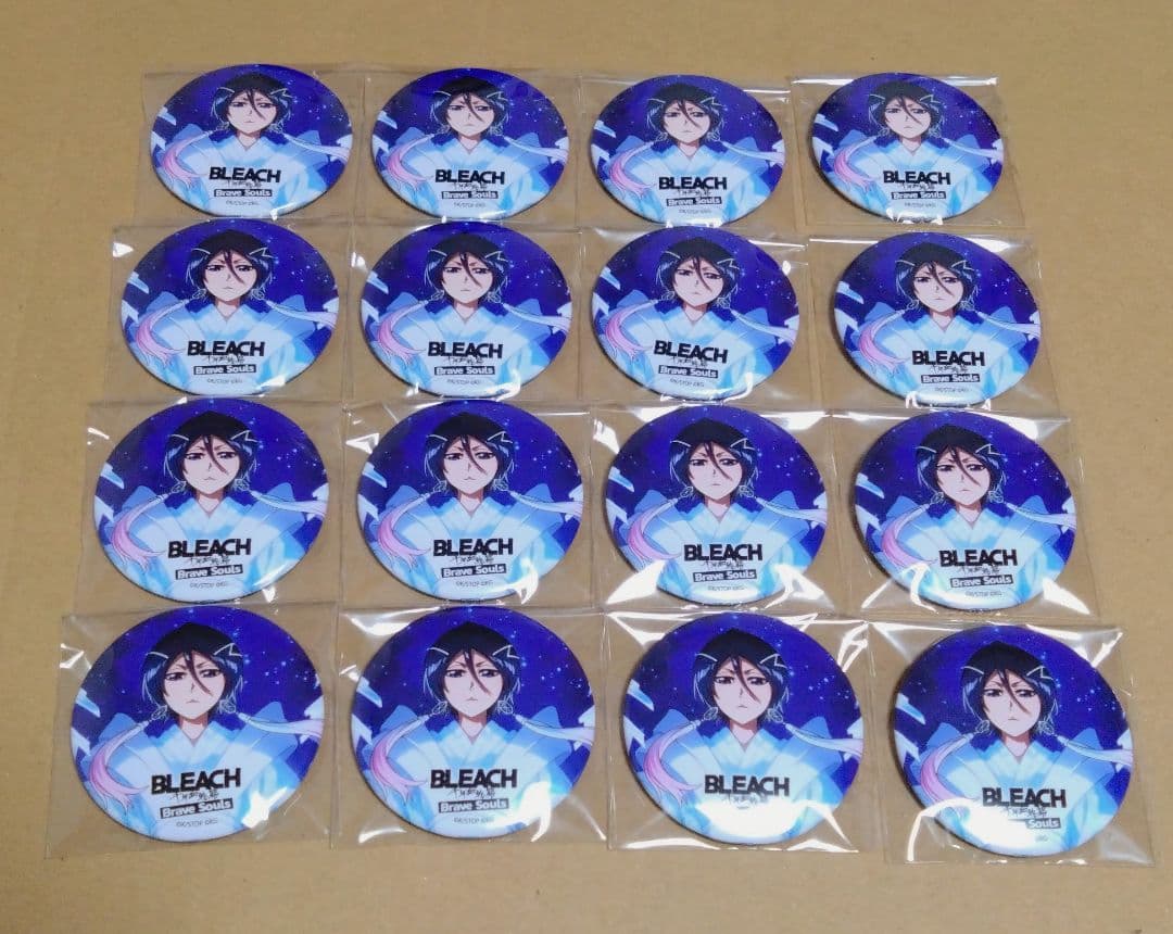 BLEACH Brave Souls ブレソル 缶バッジ 朽木 ルキア