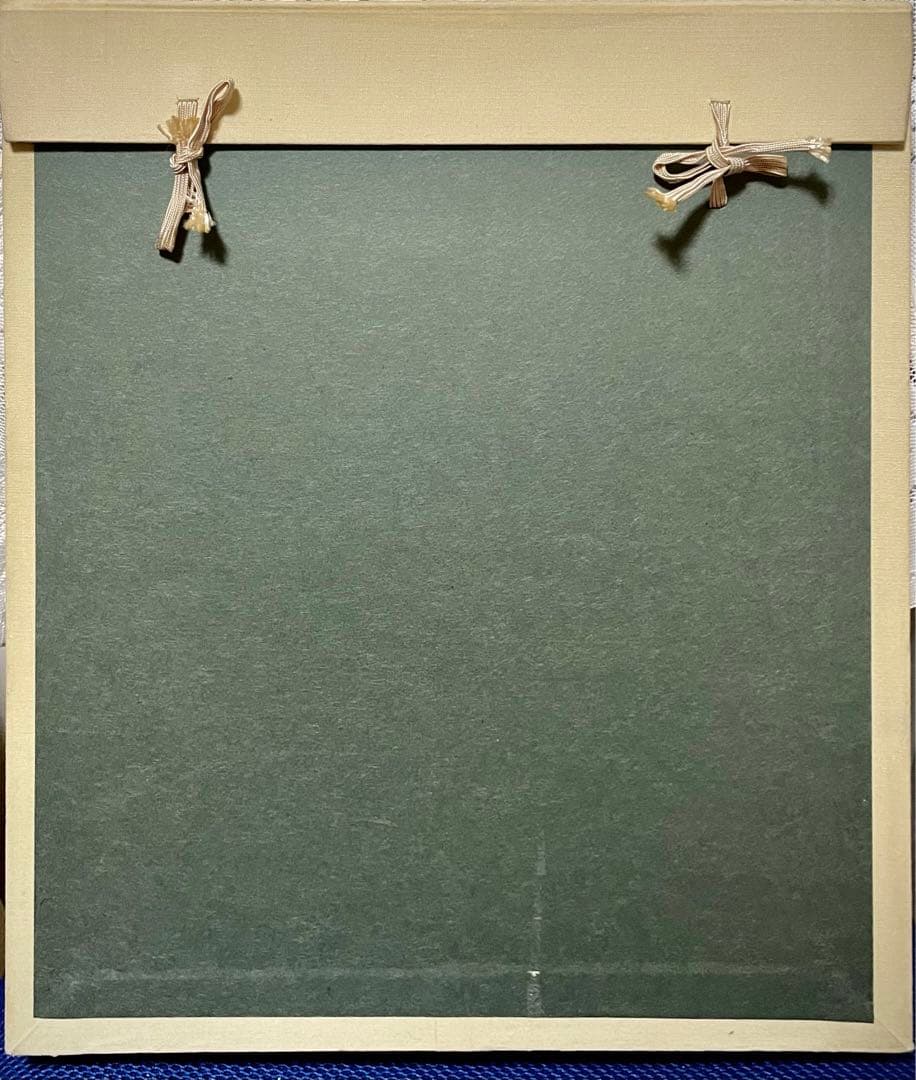 清原啓一　真作「黄薔薇」 油彩3号　サイン署名　芸術院会員　薔薇名品　古径製額装