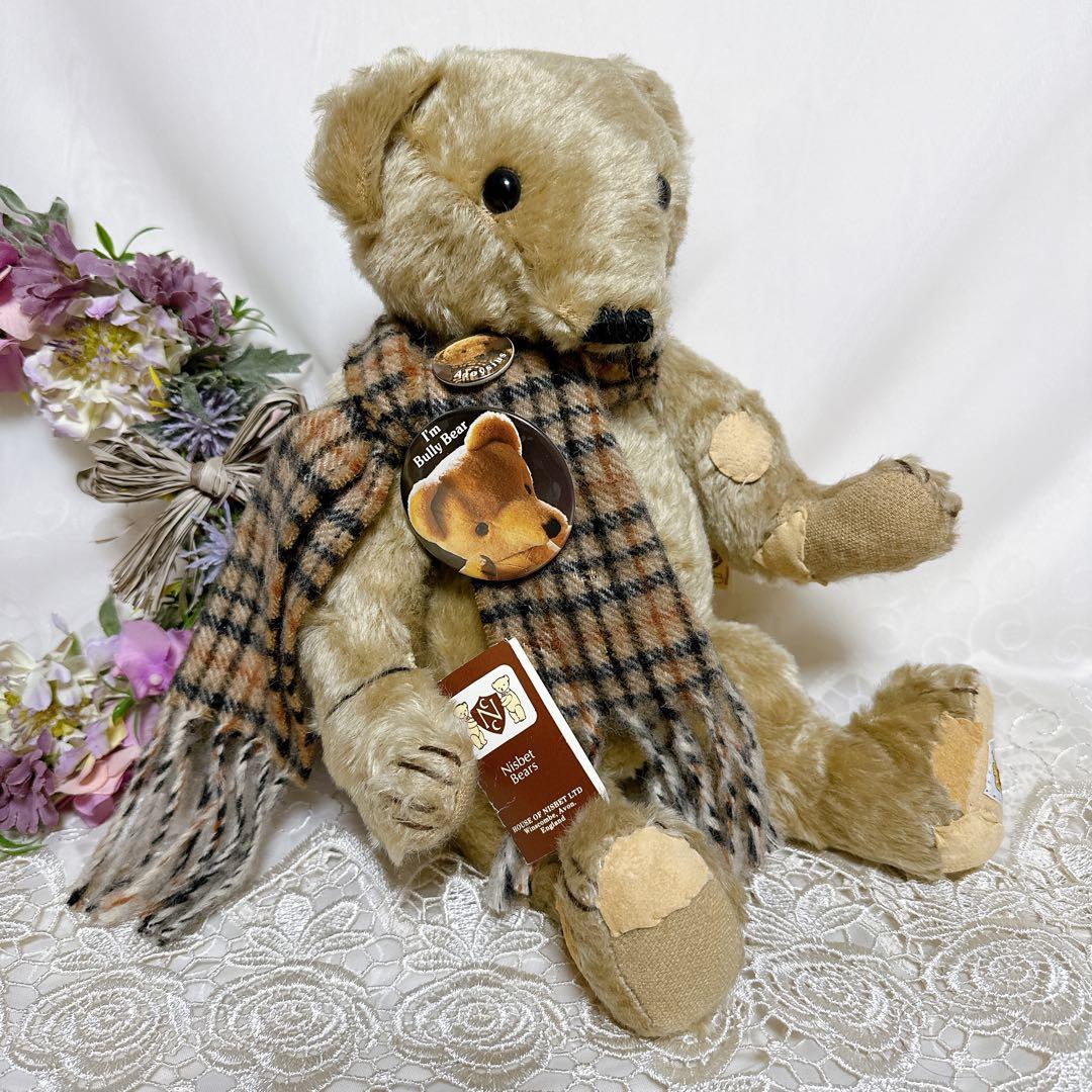 Pandra 様❤️レア❤️タグ付き‼️ハウスオブニスベット　ビンテージテディベア