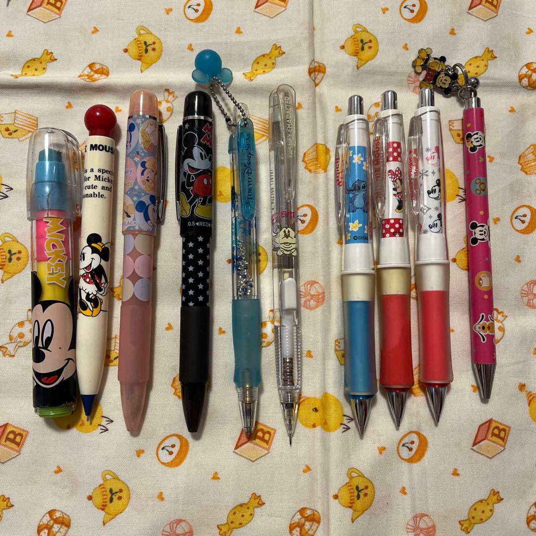 平成 レトロ ディズニー シャープペンシル シャーペン ミッキー ミニー