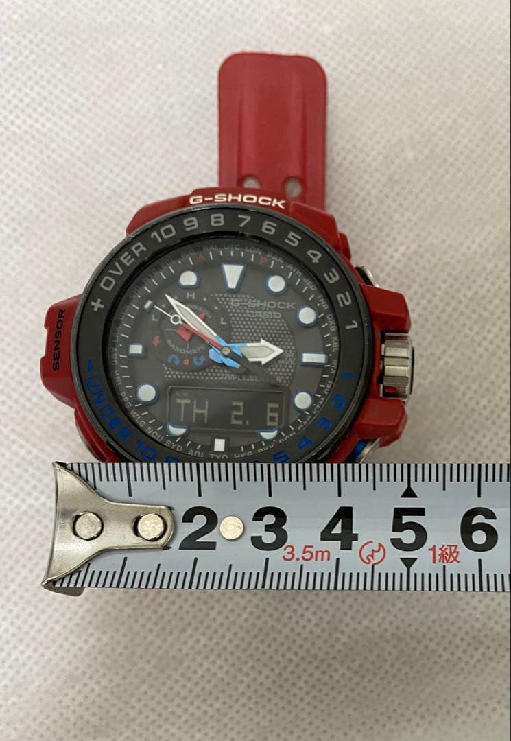 G-SHOCK レッド ラバーベルト 時計