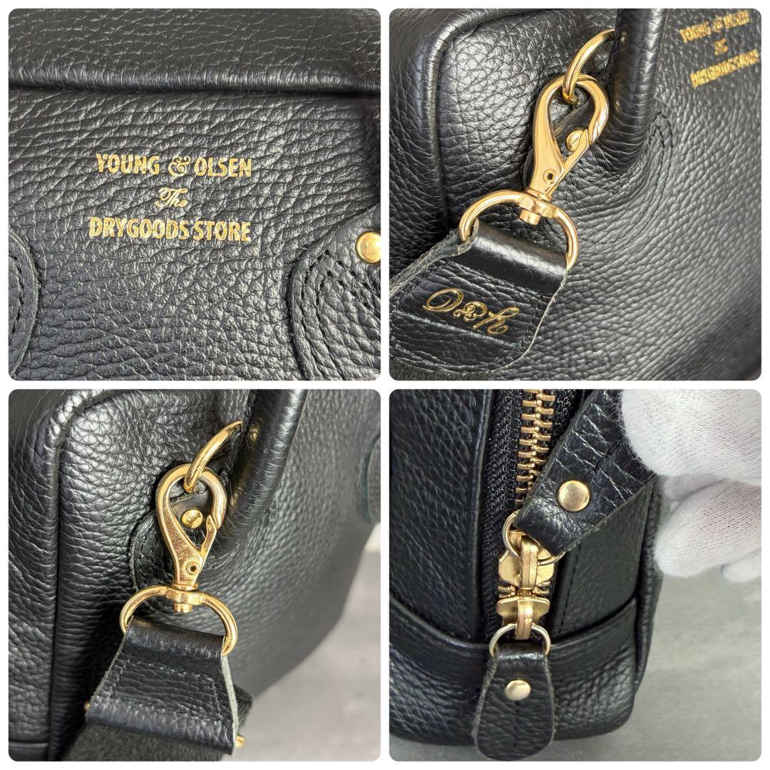 【極美品】ヤングアンドオルセン 2way ショルダーバッグ ボトルバッグ3