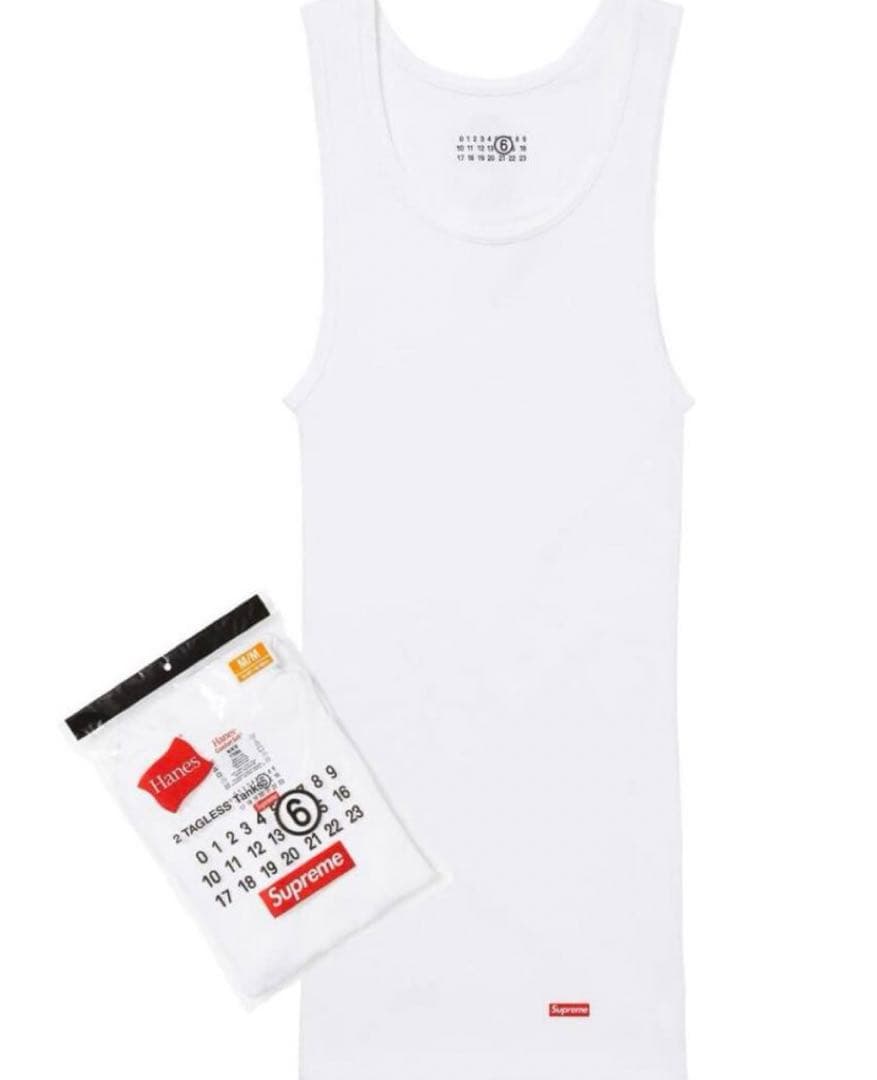 Supreme MM6 Margiela Hanes Tank Top - メルカリ