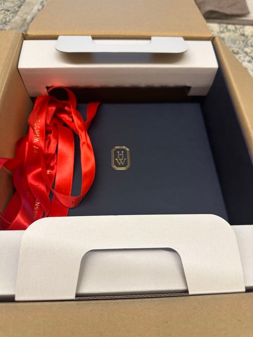 HARRY WINSTON 時計 ギフトボックス ネイビー