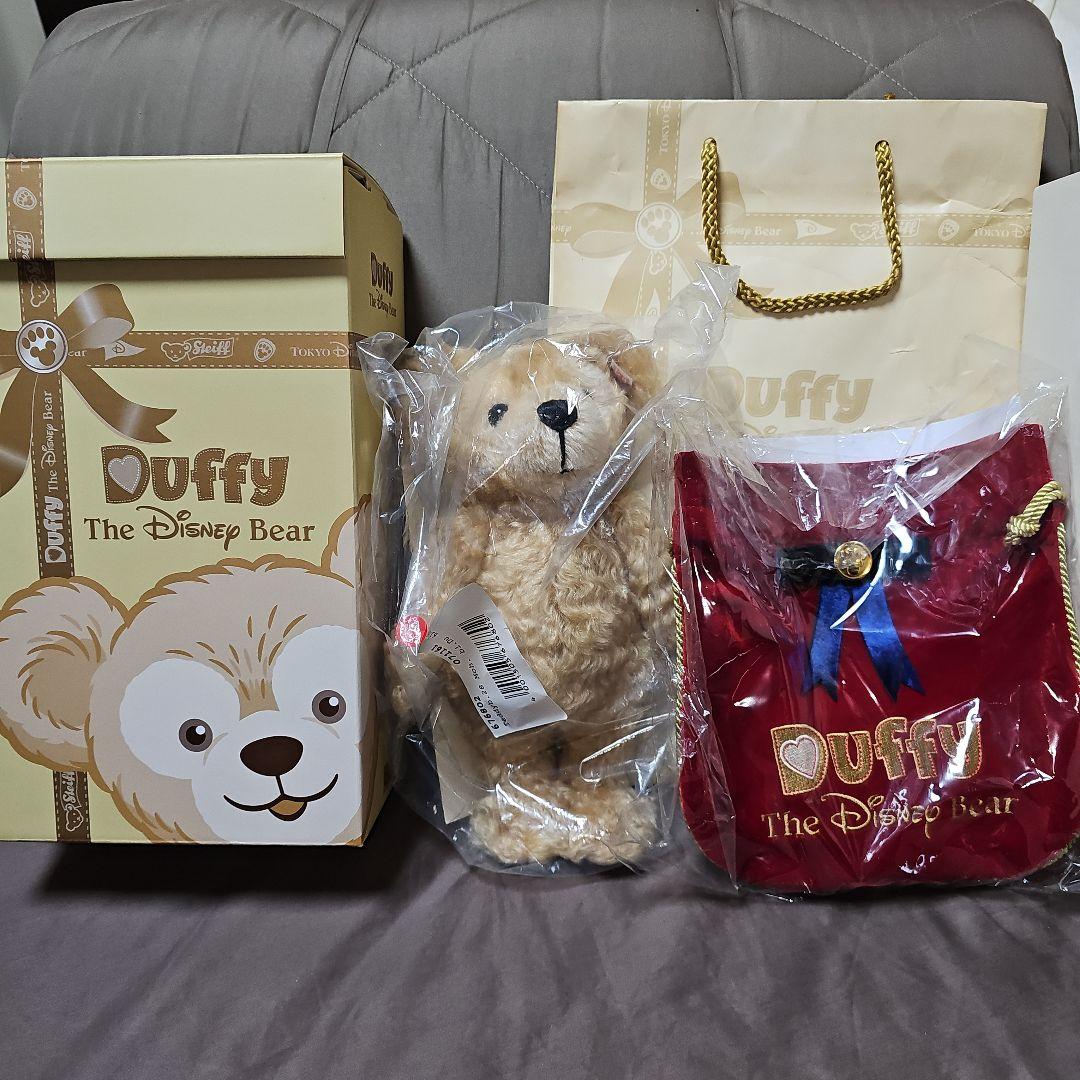 レア】東京ディズニーシー5周年 1000体限定 ダッフィー シュタイフ
