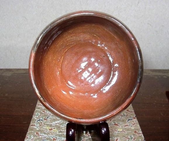 永興明道作 妙心寺管長 倉内松堂老師 書付 「米寿」茶碗No2無傷共