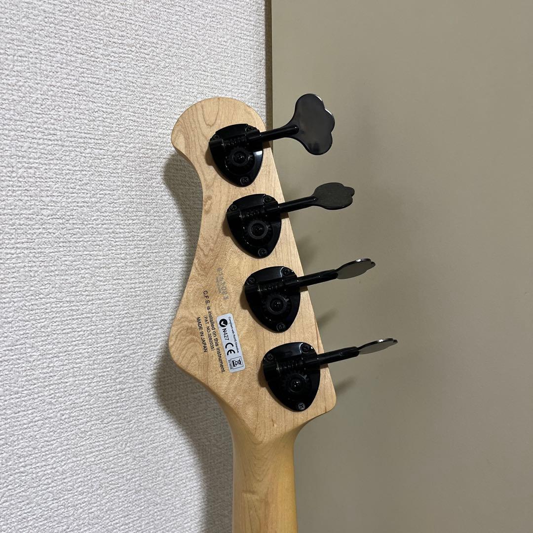 日本製】FUJIGEN JMJ-ASH-DE-M ジャズベース EMG搭載