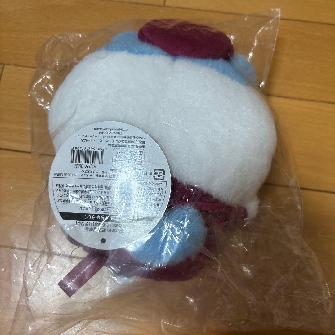 新品未開封 ちいかわ 阪急 ほわほわぬいぐるみS ハチワレ