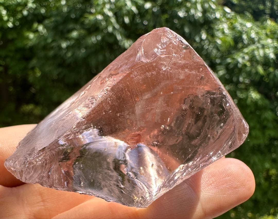 希少シエラネバダ産アンダラクリスタル ピンク 高次元ヒーリング 瞑想ヨガ