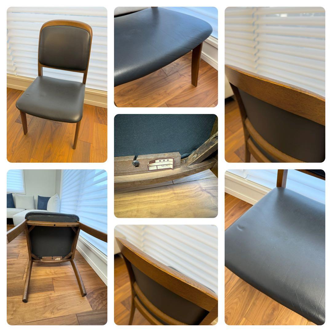 【天板再塗装】sihrakawa ダイニングテーブルセット