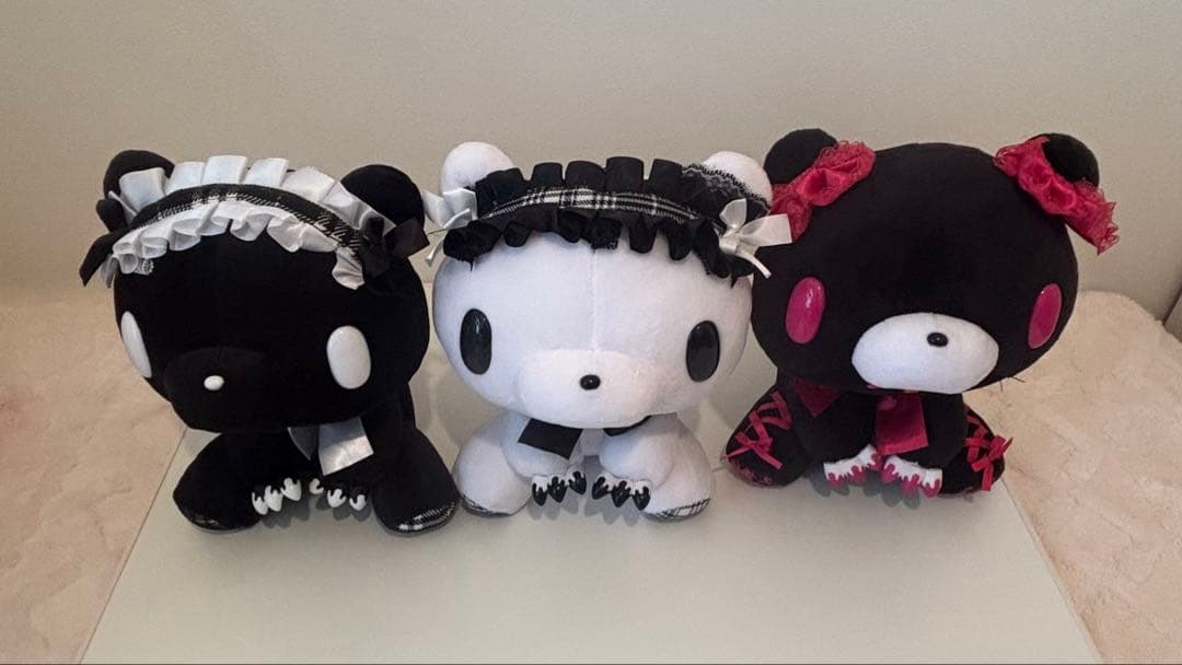 グルーミー No.589 No.596ぬいぐるみ 3体セット