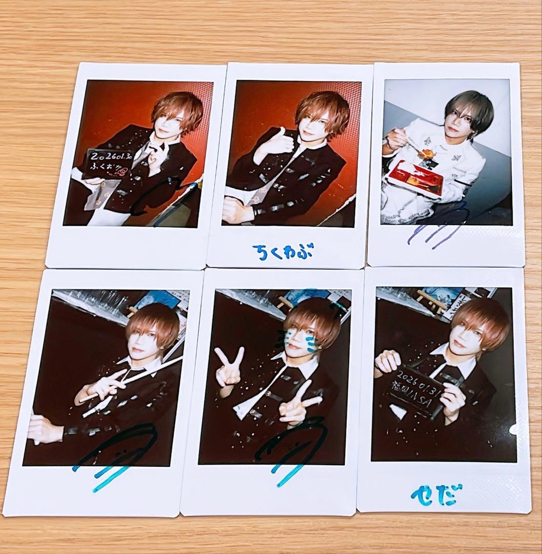 零[Hz] RYOGAチェキ 6枚セット 福岡2days - メルカリ