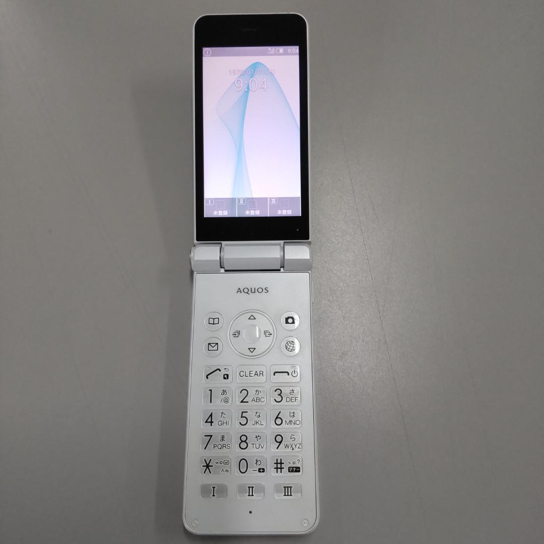 ガラホ SHARP AQUOS ケータイ SH-N01 SIMフリー