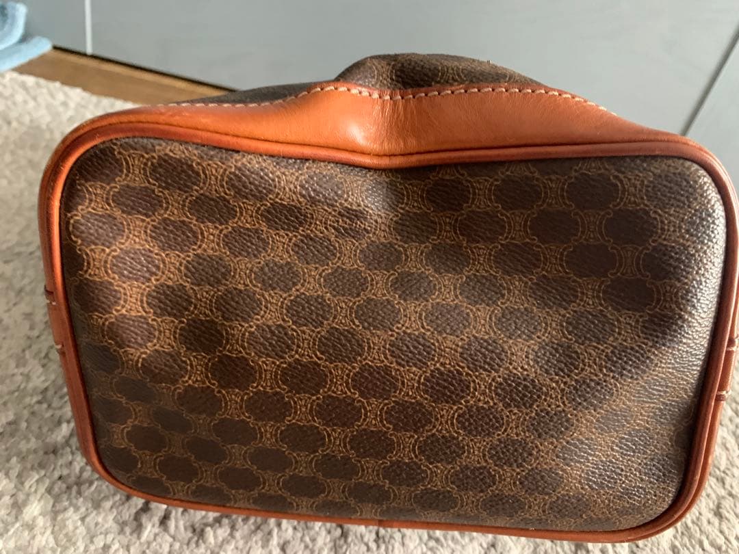 タニベン 様CELINE マカダム ショルダーバッグ 巾着 セリーヌ トリンオフ