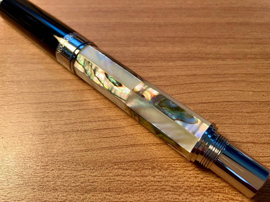 クロスポイント長刀研ぎ万年筆 螺鈿細工 極太 - www.edventureintl.com