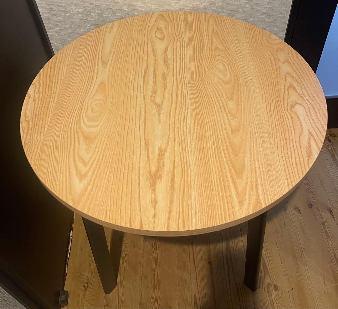 送料込み‼️要簡易組立‼️丸テーブル　ダイニングテーブル　アイアン　2〜4人　食卓