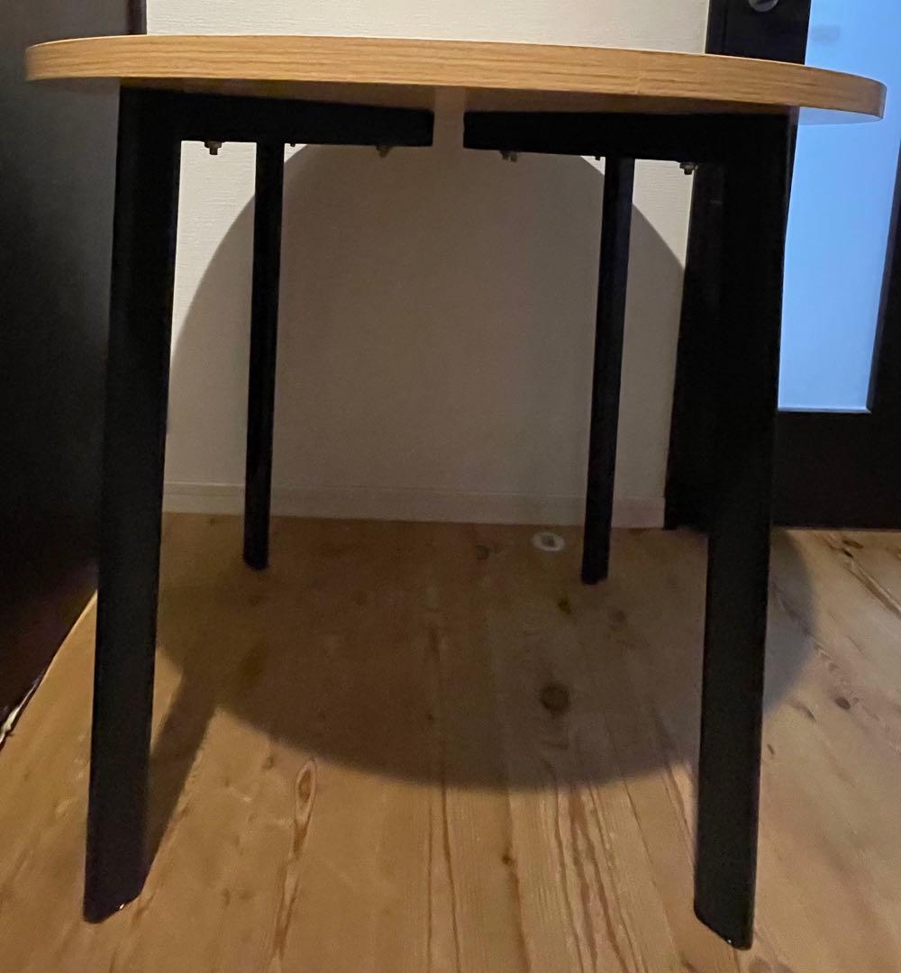 送料込み‼️要簡易組立‼️丸テーブル　ダイニングテーブル　アイアン　2〜4人　食卓