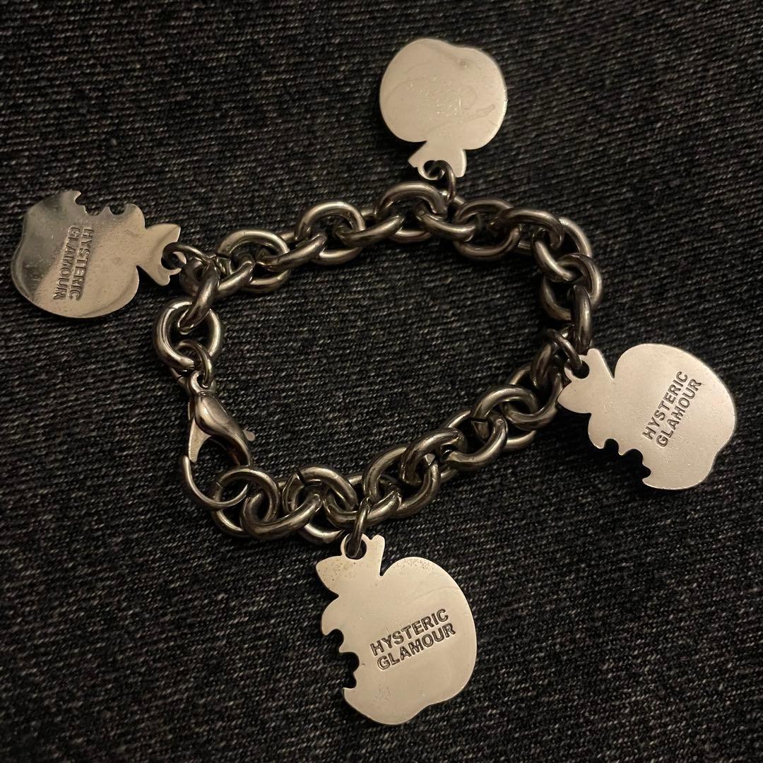 希少 ヒステリックグラマー SKULL APPLE ブレスレット