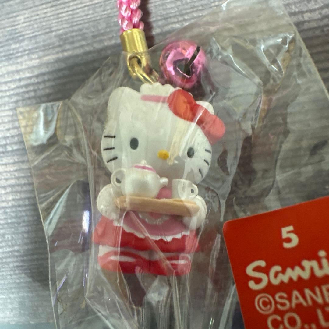 ハローキティ 根付け ウエイトレス 激レア サンリオ 入手困難