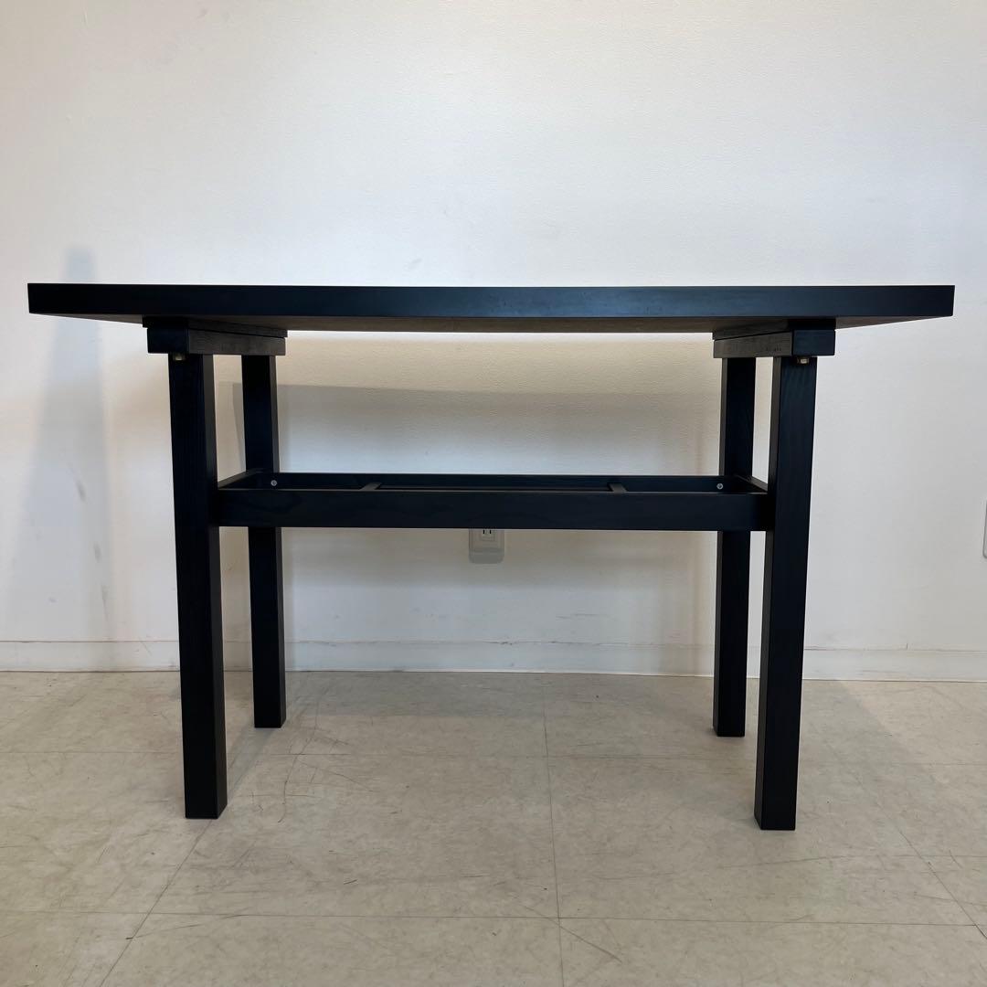 テーブル　黒　習字テーブル　サイドテーブル　ダイニングテーブル