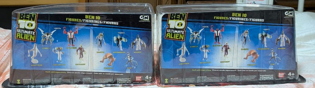 未開封 ベン10 フィギュア 米トイザらス限定 初期エイリアン 10体セット