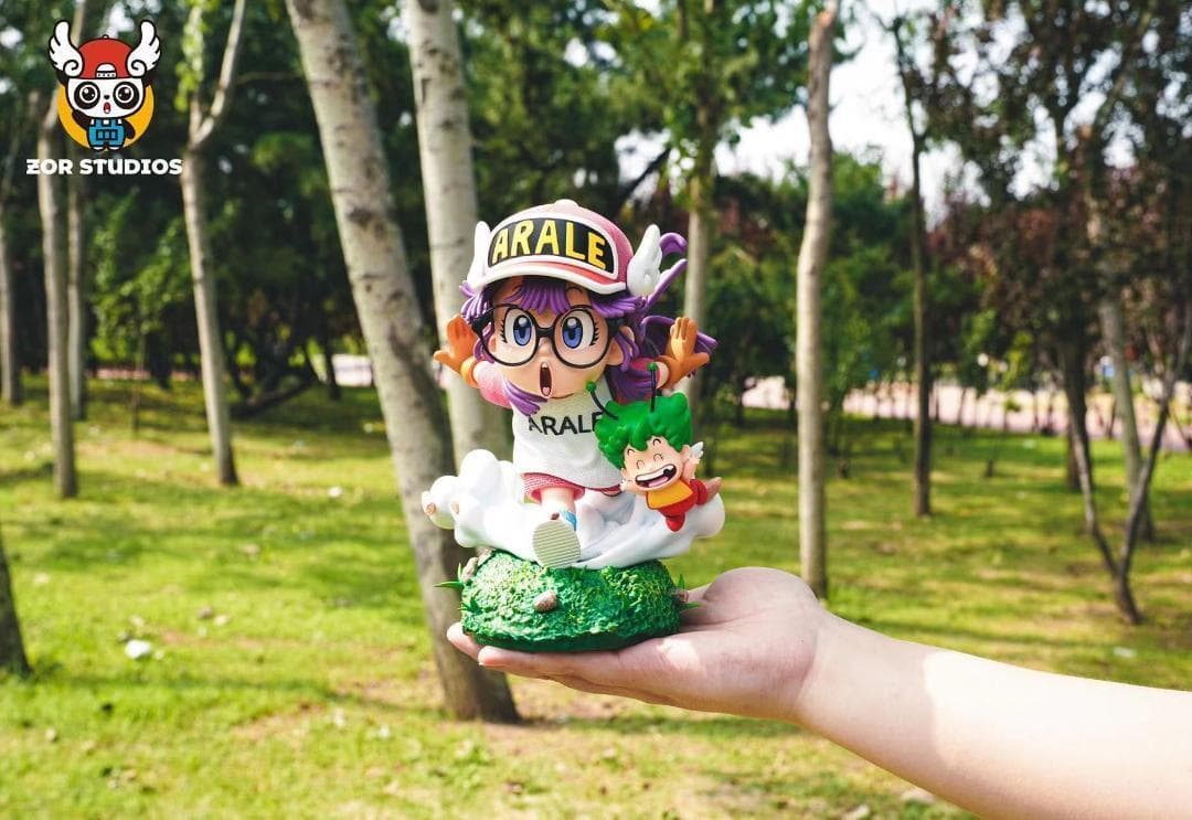 Dr.スランプ アラレちゃん 走る ガレージキット 塗装済み完成品 フィギュア