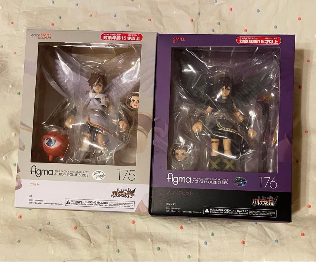 新・光神話パルテナの鏡 ピット ブラックピットfigmaフィギュア セット