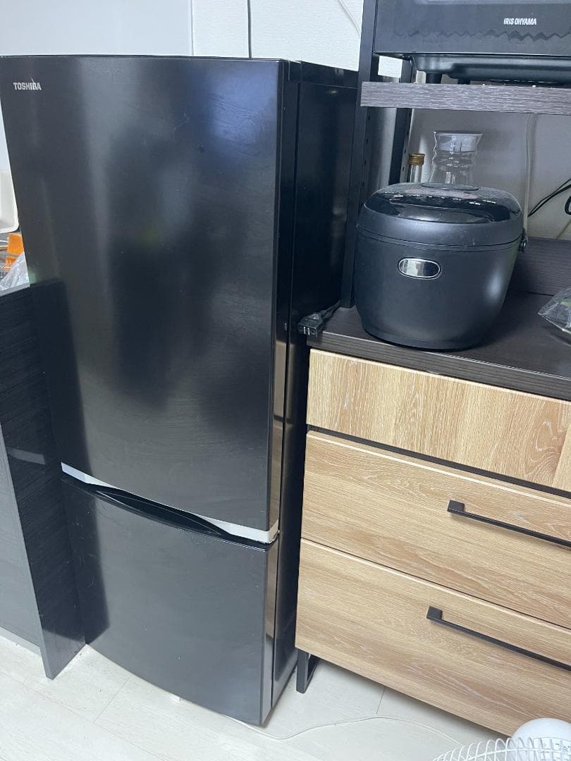 【東芝 冷蔵庫】送料込み！使用中 引越し処分@最安「動作保証」