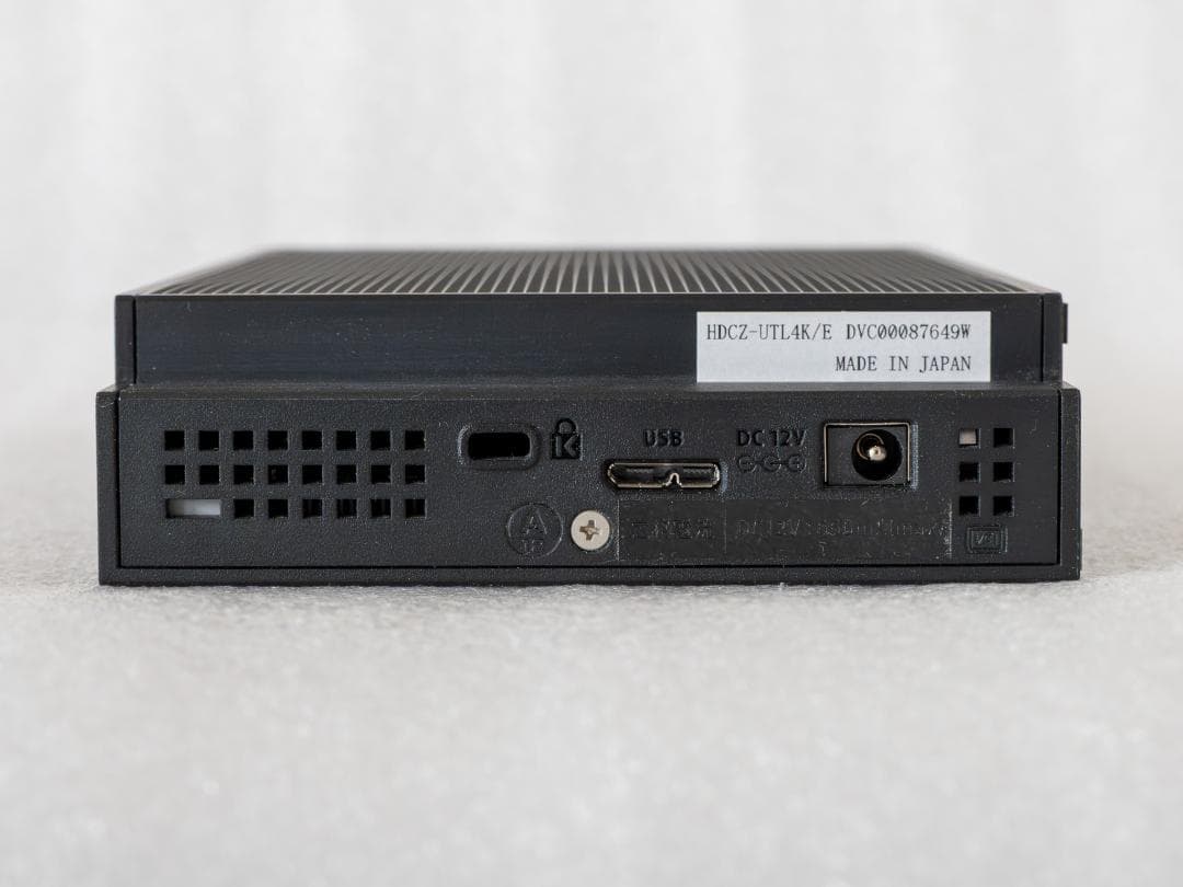 I-O DATA 外付けハードディスク 4TB HDCZ-UTL4K/E