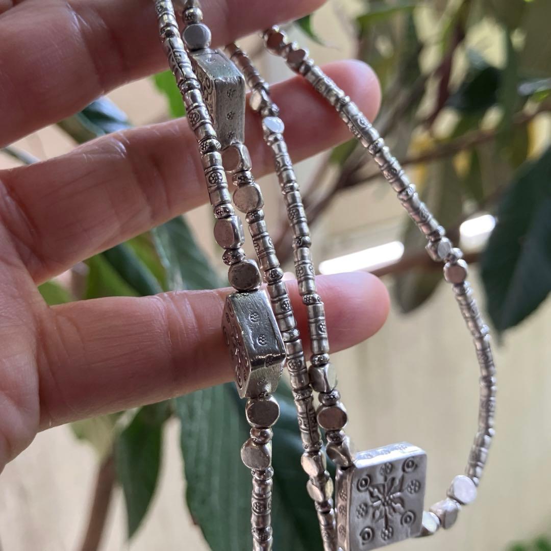 御専用 カレンシルバー ロングネックレス パドゥア＆ファイ-特売イベント