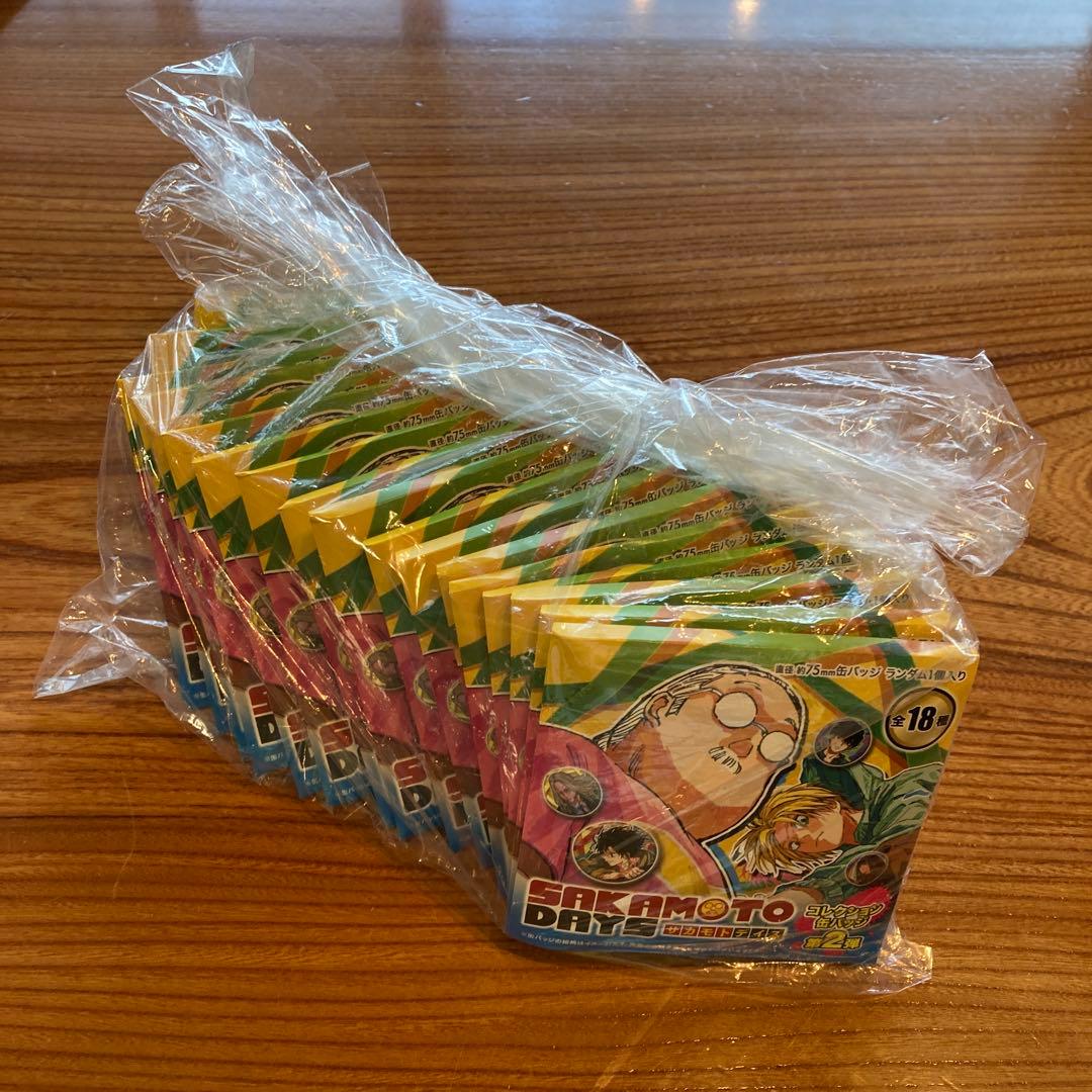 SAKAMOTO DAYS コレクション缶バッジ 第2弾 サカモトデイズ 18個