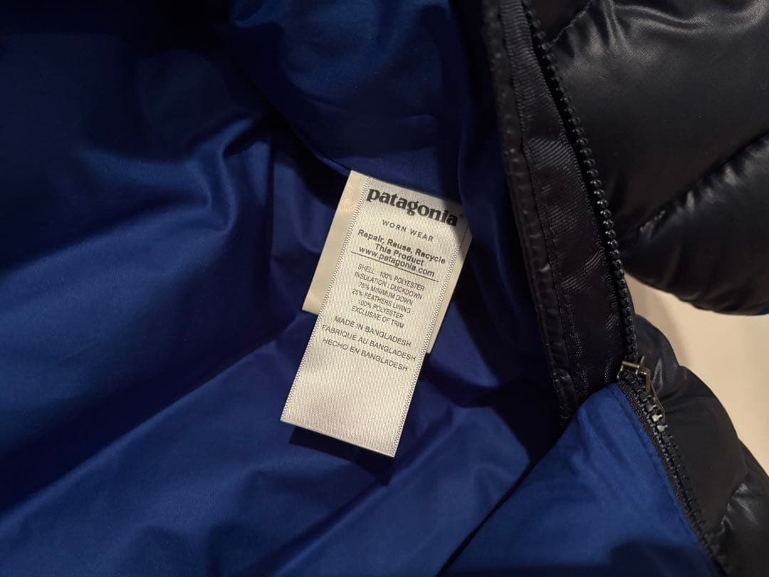 ▲美品 patagonia パタゴニア ベビー ダウン カバーオール ロンパース