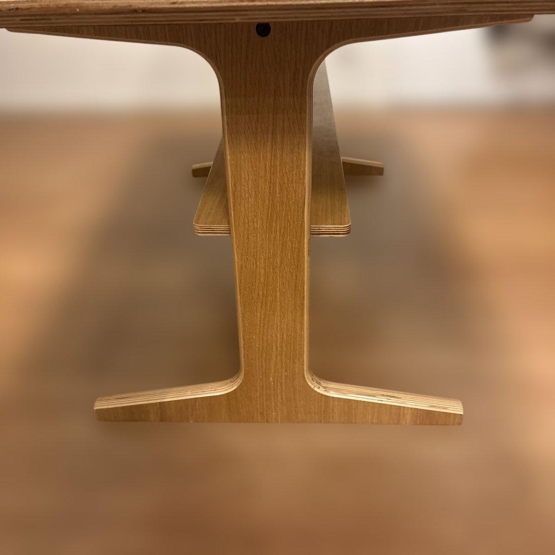 無印リビングでもダイニングでもつかえるテーブル