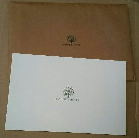 EXO ネイチャーリパブリック パンフレット 直筆サイン入り