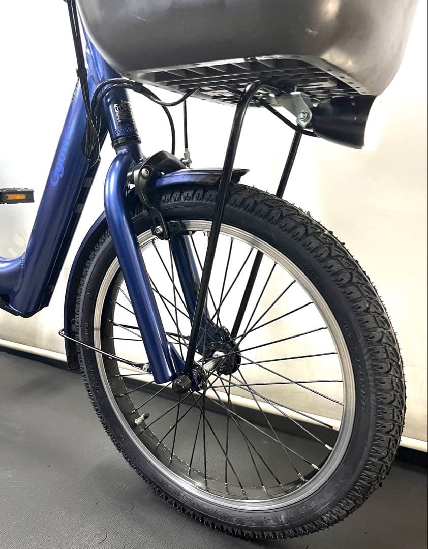 1年保証 新型 パナソニック ギュット 20インチ 紺色 電動アシスト自転車