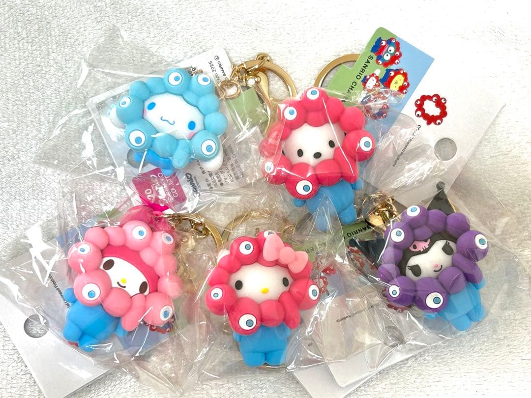 サンリオ ミャクミャクなりきり キーホルダー パステル 5個セット