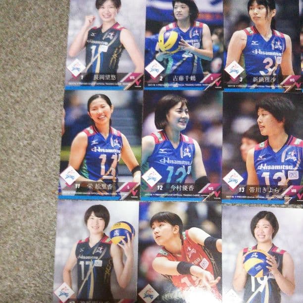 V.LEAGUE17/18トレカ