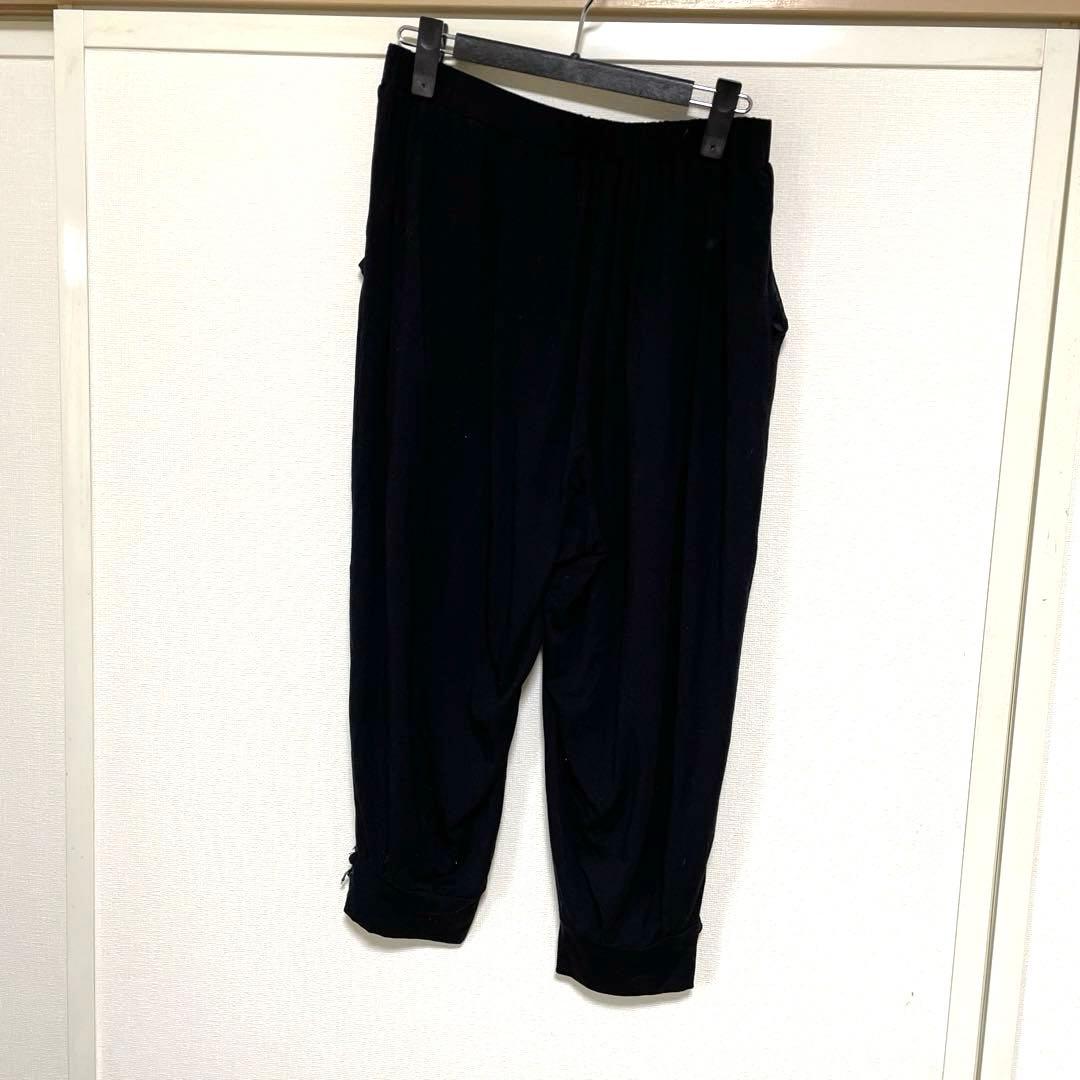 アルベロベロ　美品　カジュアル　パンツ　サルエル　豚ちゃんビーズ　お洒落　お勧め