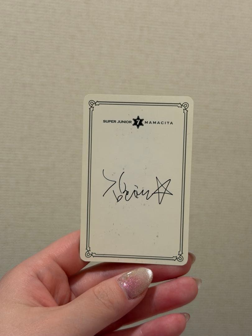 SUPER JUNIOR ヒチョル HEECHUL MAMACITA トレカ - メルカリ