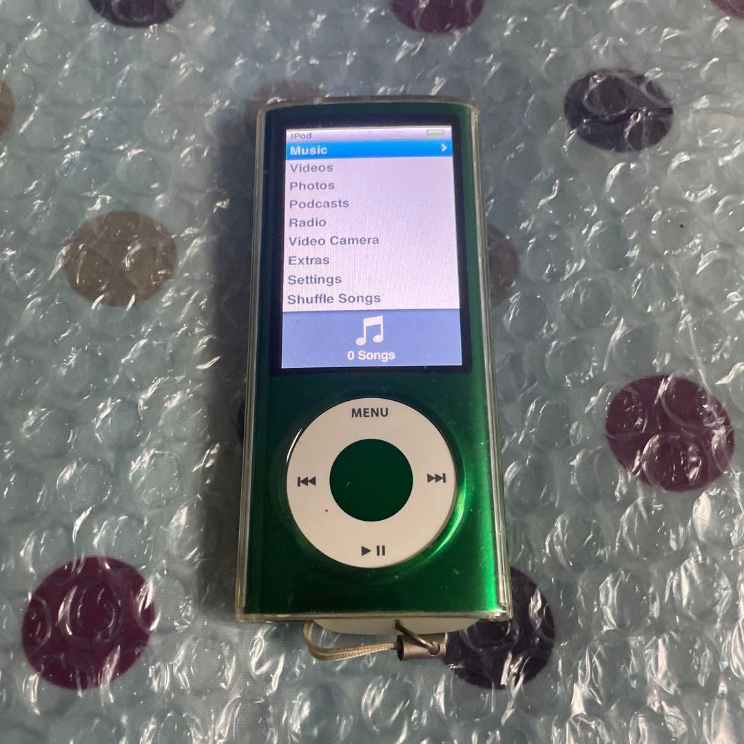 iPod nano 5世代 16GB グリーン - メルカリ