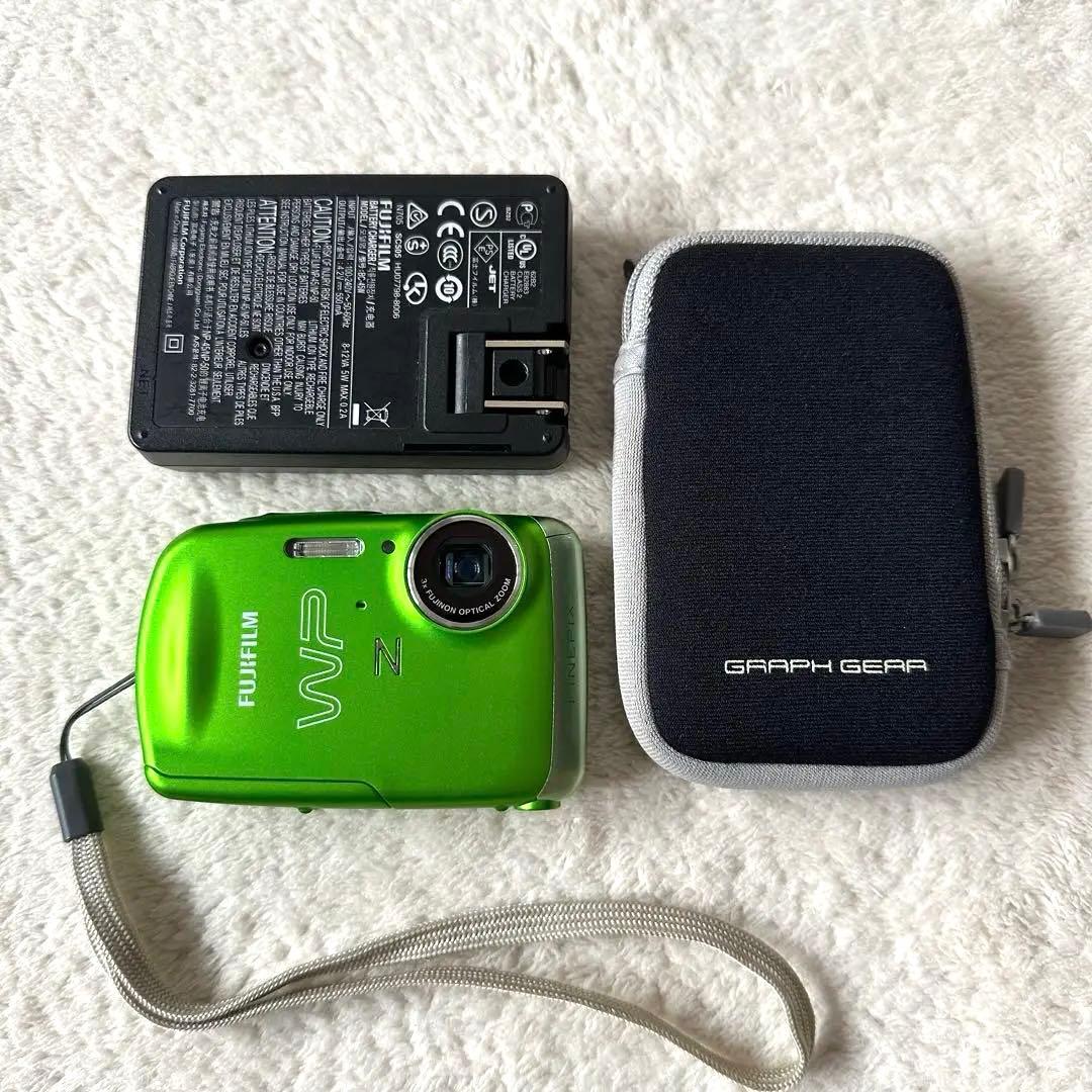 FUJIFILM FinePix Z33WP デジカメ グリーン 緑 Amazon.com : Fujifilm FinePix Z33WP 10MP Digital Camera with 3X