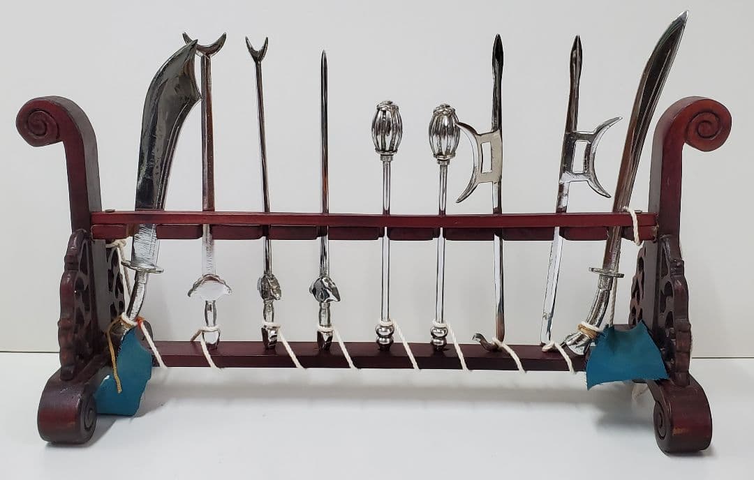 カンフー 武器 ミニチュア セット